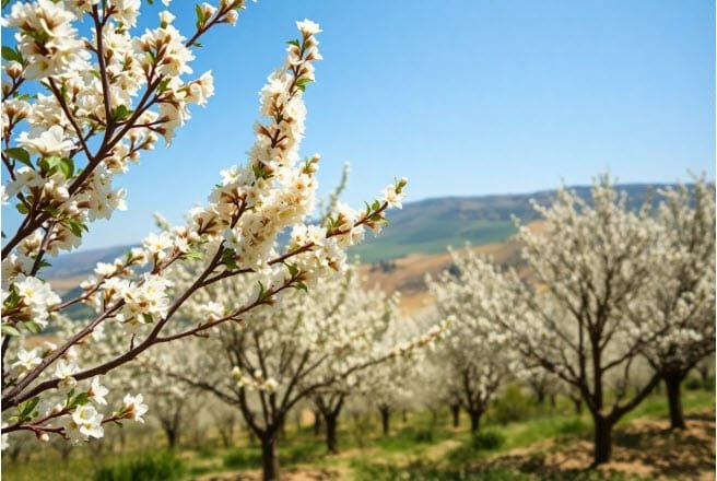 Mandelblüte in Andalusien